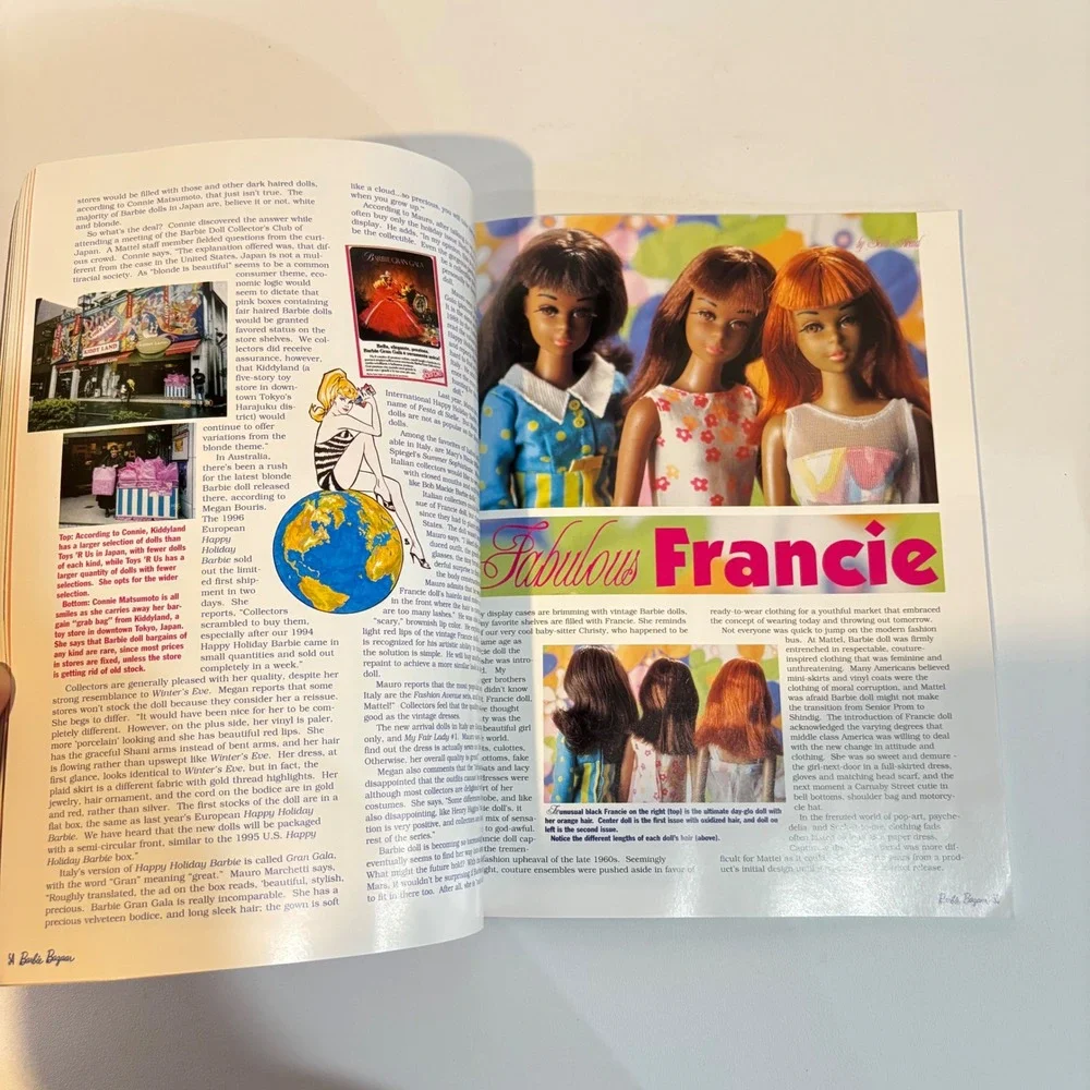 Barbie Bazaar Magazine January February 1997 Collector Guide Price Guide George